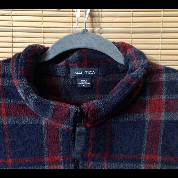NAUTICA fleece pull over shirt zip neck - Picture 5 of 13